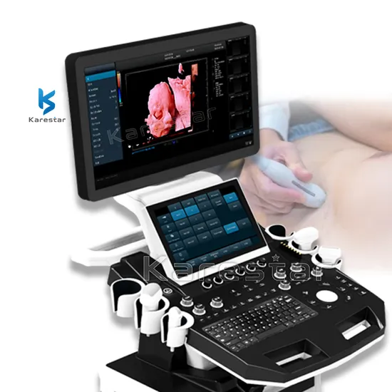 모바일 3D/4D 컬러 도플러 트롤리 초음파 기계